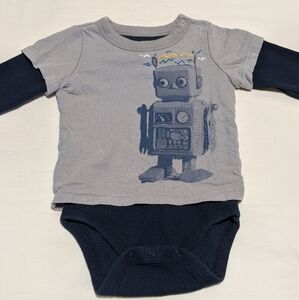 Baby Gap Long Sleeve Thermal  T-shirt Onesie